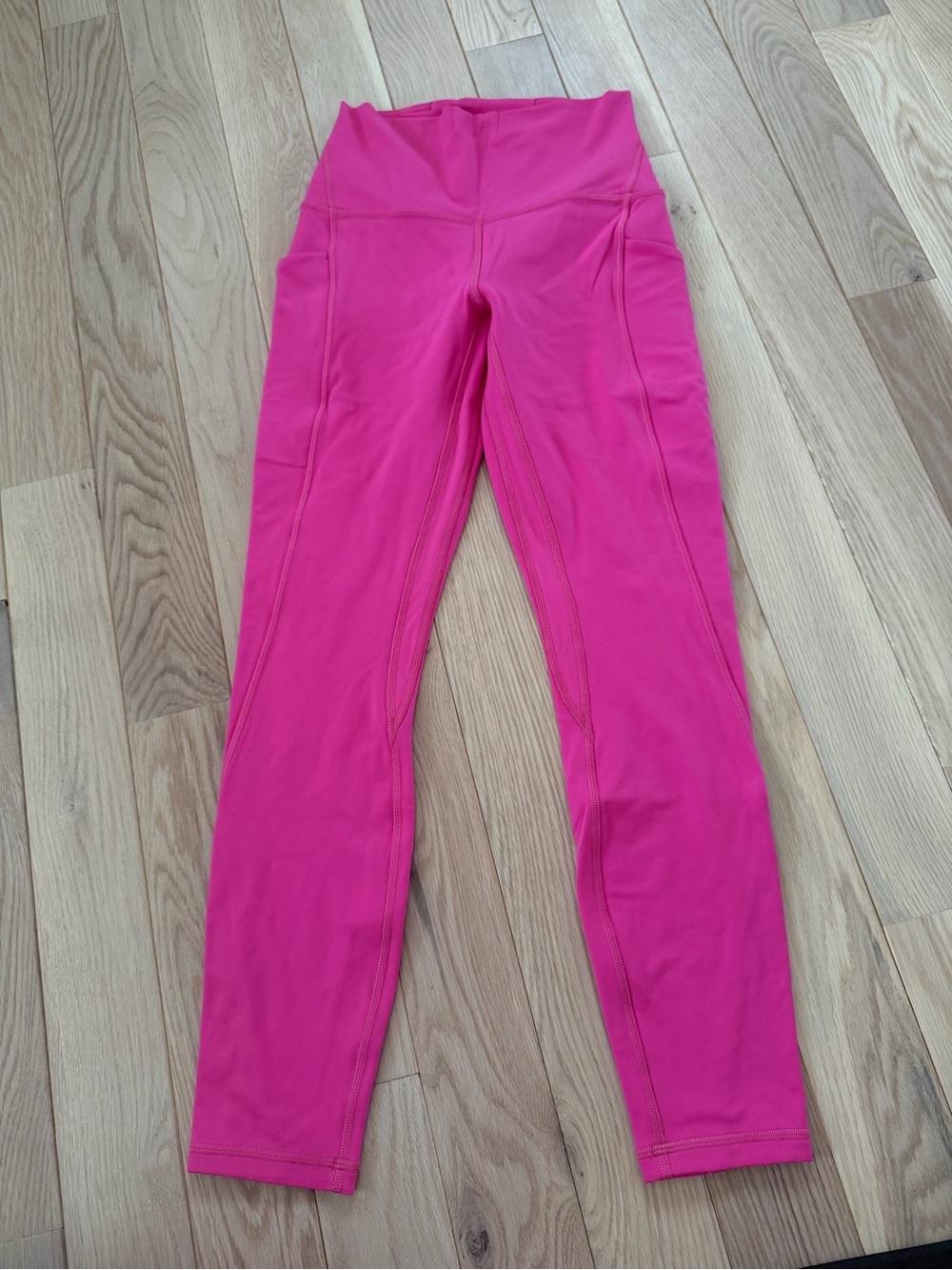 Lululemon Align High-Rise Leggings Pants with Pockets 25" Size: 4 - Sonic Pink